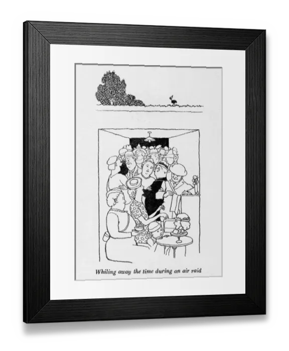Framed Print : Heath Robinson - Wartime Cartoons - WWII Framed Print : Heath Robinson - Wartime Cartoons - WWII