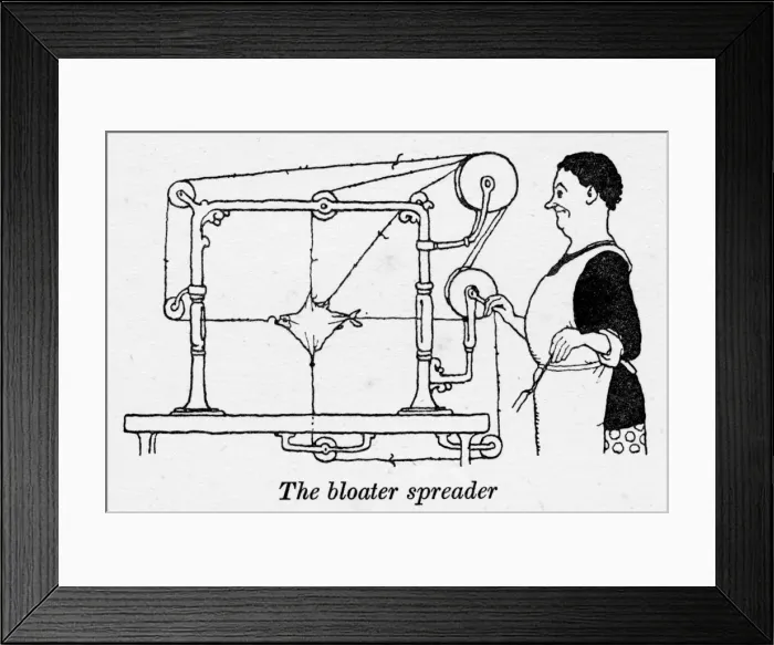 Framed Print : Heath Robinson - Wartime Cartoons - WWII Framed Print : Heath Robinson - Wartime Cartoons - WWII