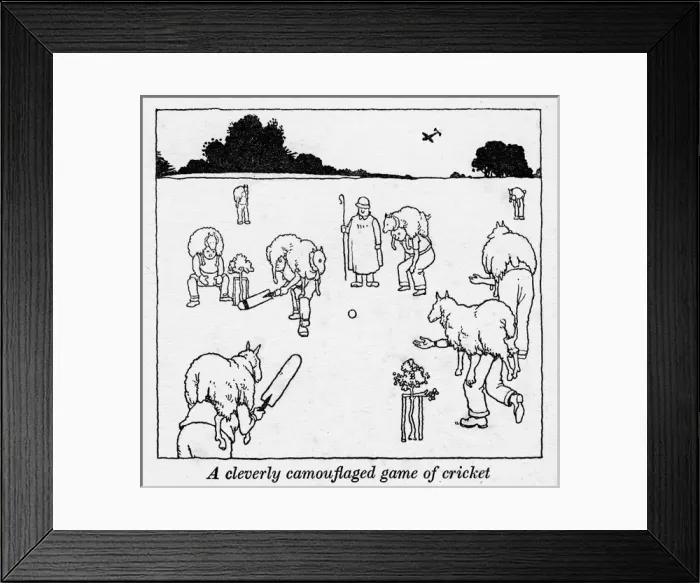 Framed Print : Heath Robinson - Wartime Cartoons - WWII Framed Print : Heath Robinson - Wartime Cartoons - WWII
