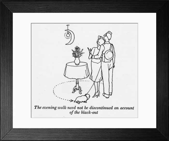 Framed Print : Heath Robinson - Wartime Cartoons - WWII Framed Print : Heath Robinson - Wartime Cartoons - WWII