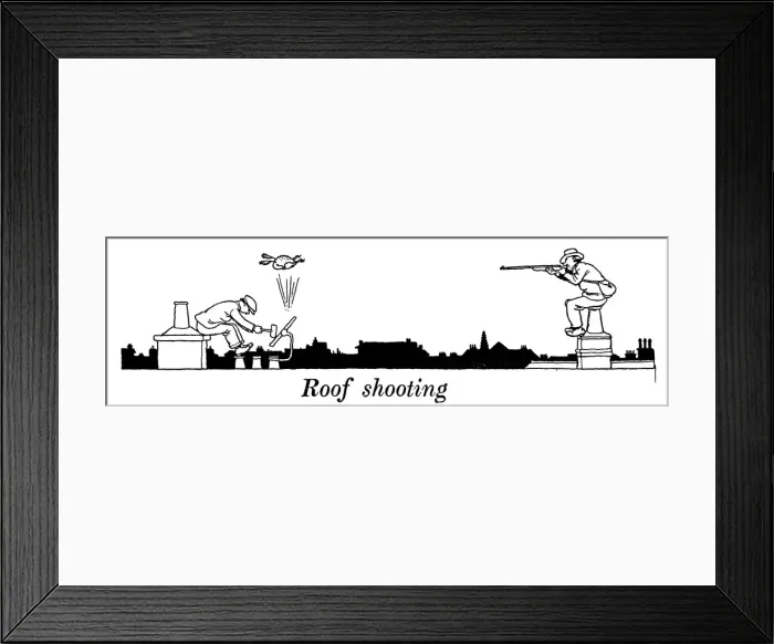 Framed Print : Heath Robinson - Wartime Cartoons - WWII Framed Print : Heath Robinson - Wartime Cartoons - WWII