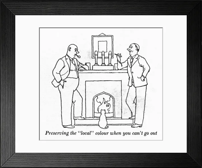 Framed Print : Heath Robinson - Wartime Cartoons - WWII Framed Print : Heath Robinson - Wartime Cartoons - WWII