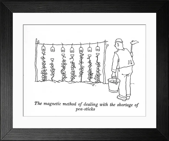 Framed Print : Heath Robinson - Wartime Cartoons - WWII Framed Print : Heath Robinson - Wartime Cartoons - WWII