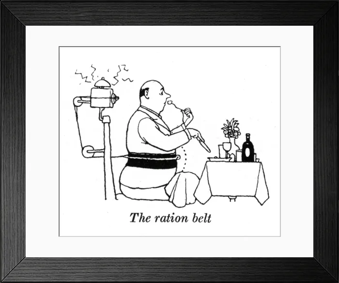Framed Print : Heath Robinson - Wartime Cartoons - WWII Framed Print : Heath Robinson - Wartime Cartoons - WWII