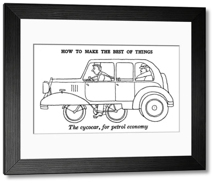 Framed Print : Heath Robinson - Wartime Cartoons - WWII Framed Print : Heath Robinson - Wartime Cartoons - WWII