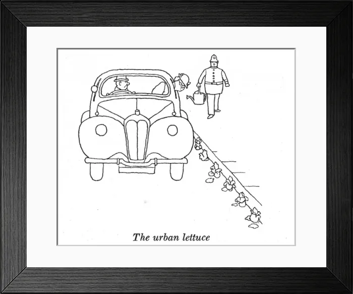 Framed Print : Heath Robinson - Wartime Cartoons - WWII Framed Print : Heath Robinson - Wartime Cartoons - WWII