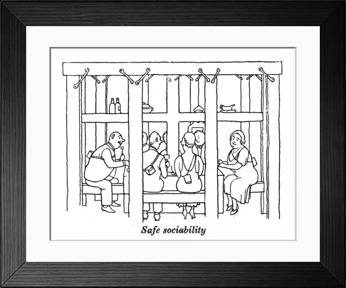 Framed Print : Heath Robinson - Wartime Cartoons - WWII Framed Print : Heath Robinson - Wartime Cartoons - WWII
