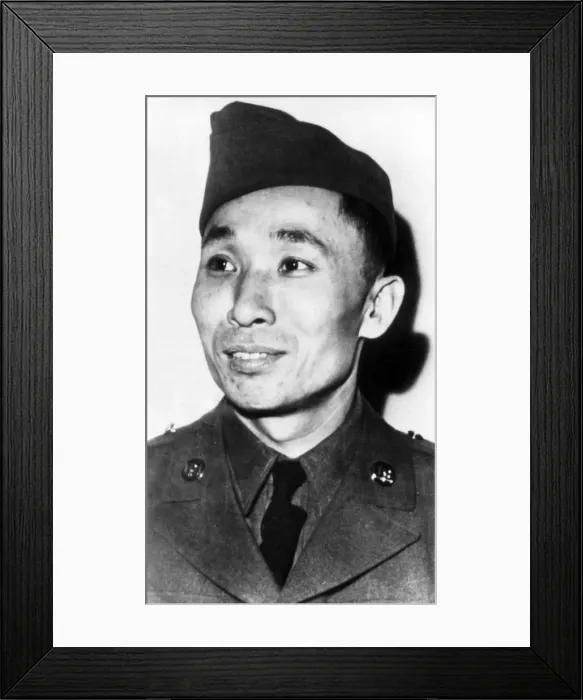 Framed Print : Chinese fighter pilot Framed Print : Chinese fighter pilot