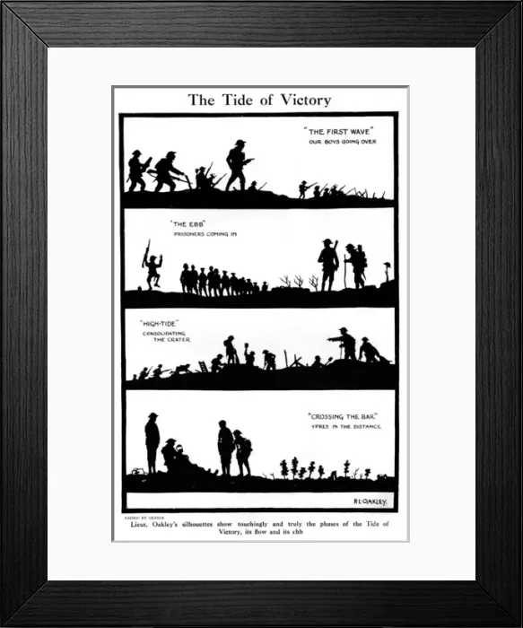 Framed Print : The Tide of Victory by H. L. Oakley Framed Print : The Tide of Victory by H. L. Oakley