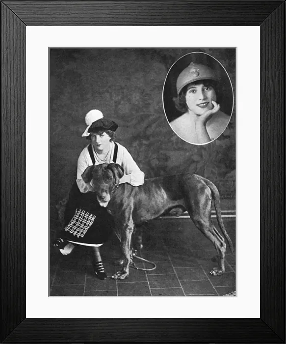 Framed Print : Mlle. Edmee Dormeuil in the Better Ole Framed Print : Mlle. Edmee Dormeuil in the Better Ole