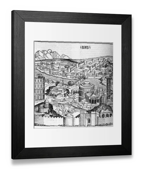 Framed Print : City of Rome Framed Print : City of Rome