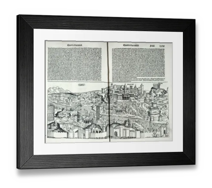 Framed Print : City of Rome Framed Print : City of Rome