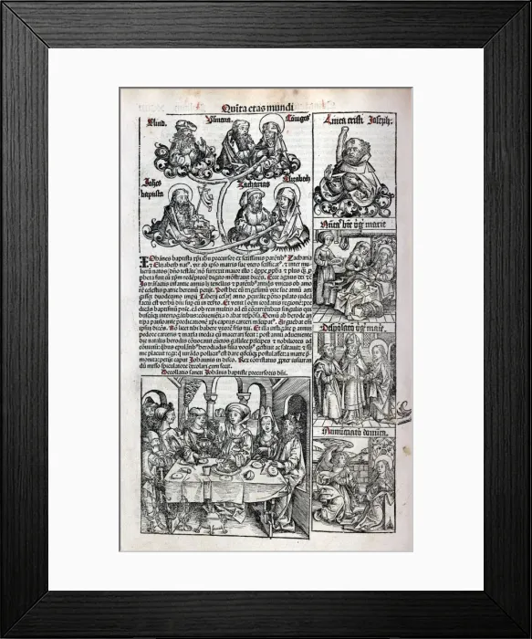 Framed Print : The Annunciation Framed Print : The Annunciation
