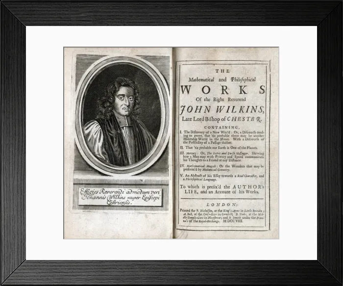 Framed Print : The Right Reverend John Wilkins Framed Print : The Right Reverend John Wilkins