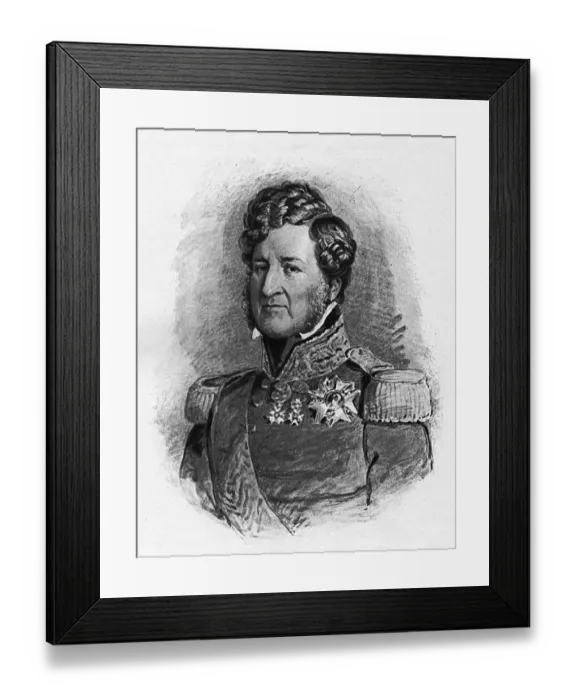 Framed Print : Louis Philippe, King of France Framed Print : Louis Philippe, King of France