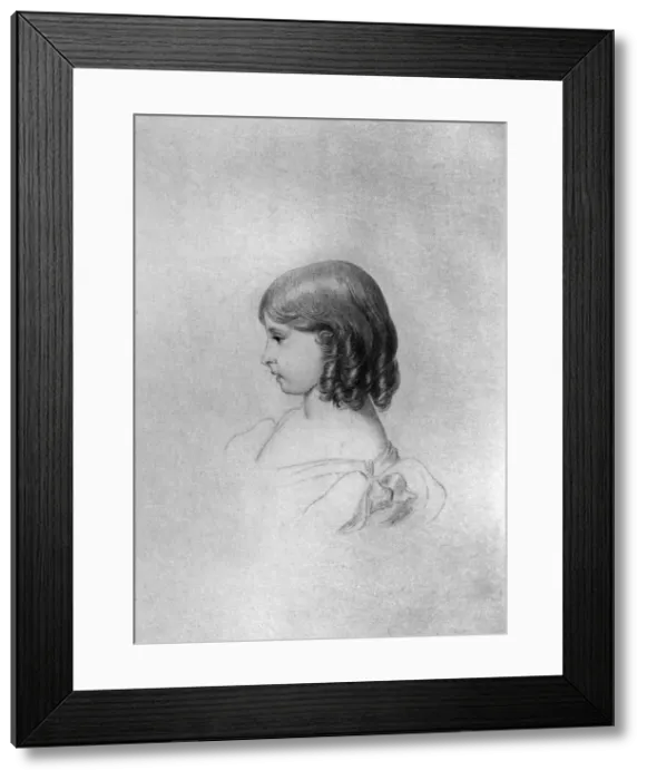 Framed Print : Princess Victoria (Queen Victoria) 1829 Framed Print : Princess Victoria (Queen Victoria) 1829