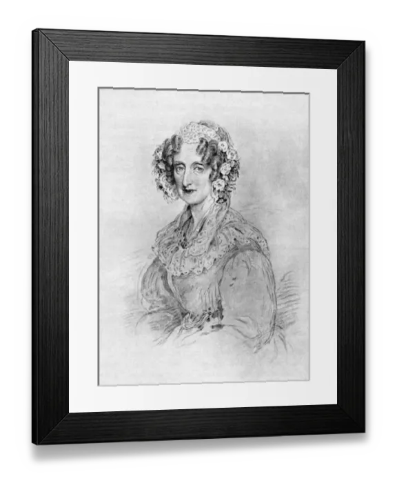 Framed Print : Queen Marie Amelie of France Framed Print : Queen Marie Amelie of France
