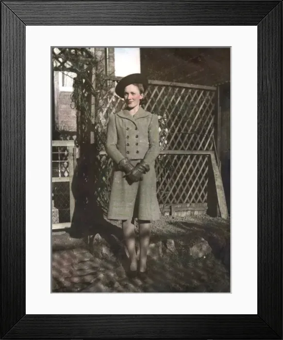 Framed Print : 1940s woman Framed Print : 1940s woman