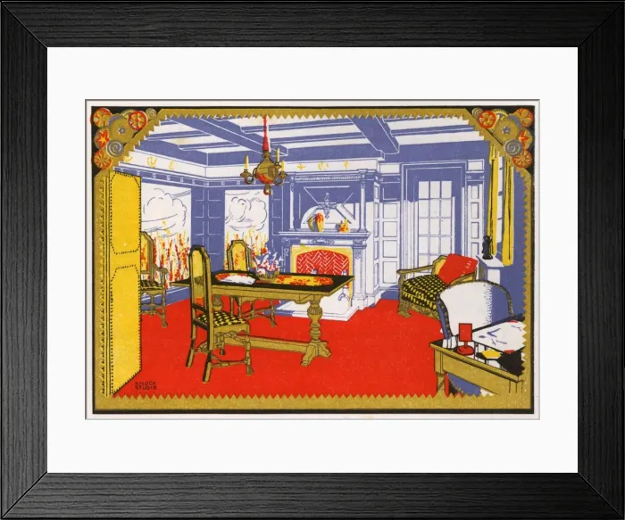 Framed Print : Interior of the May Fair Hotel Framed Print : Interior of the May Fair Hotel