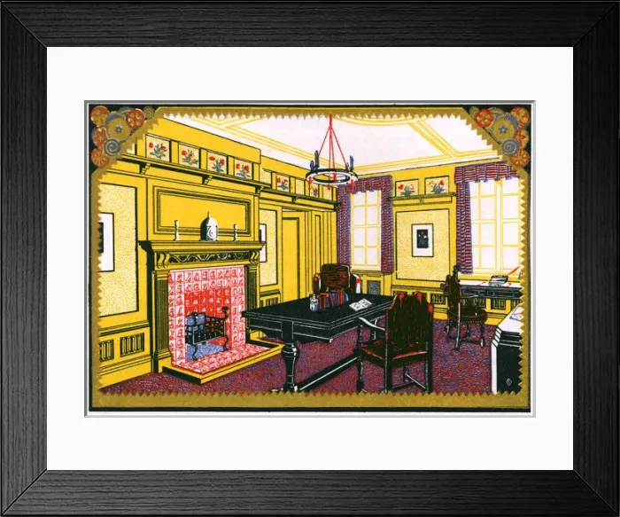 Framed Print : Interior at the May Fair Hotel Framed Print : Interior at the May Fair Hotel