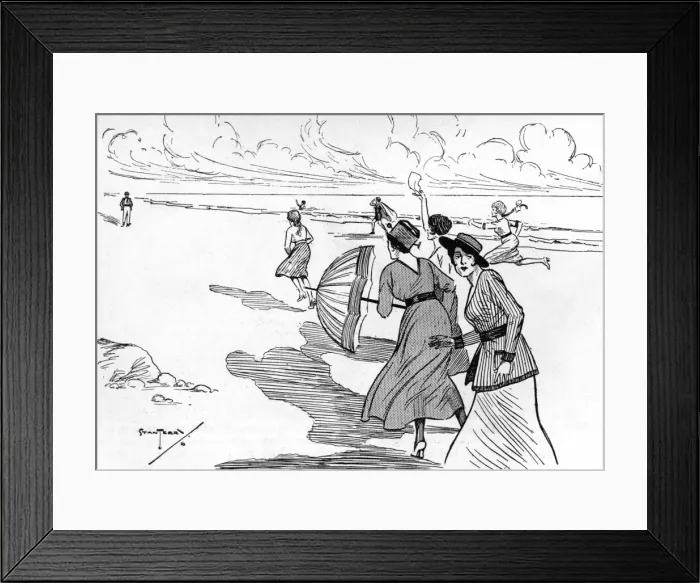 Framed Print : 1916 - A Man in Sight by Stan Terry Framed Print : 1916 - A Man in Sight by Stan Terry