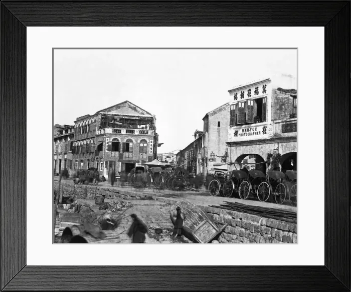 Framed Print : Waterfront, Macau, China Framed Print : Waterfront, Macau, China