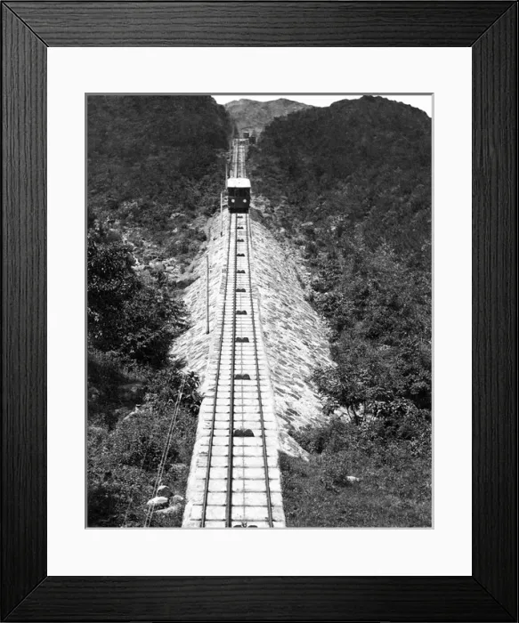Framed Print : Peak Tram, Hong Kong, China Framed Print : Peak Tram, Hong Kong, China