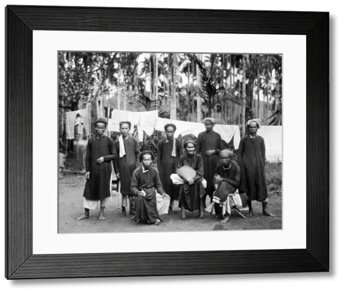 Framed Print : Annamite people, Indochina (Vietnam) Framed Print : Annamite people, Indochina (Vietnam)