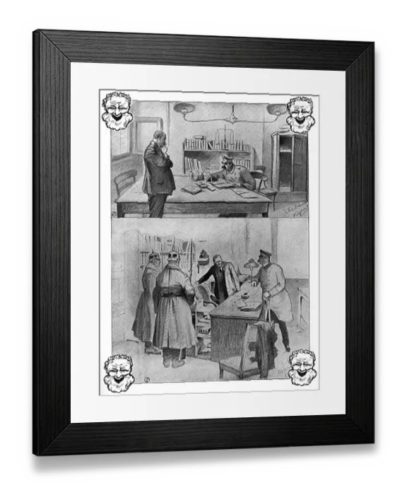 Framed Print : The hoax Captain of K Framed Print : The hoax Captain of K