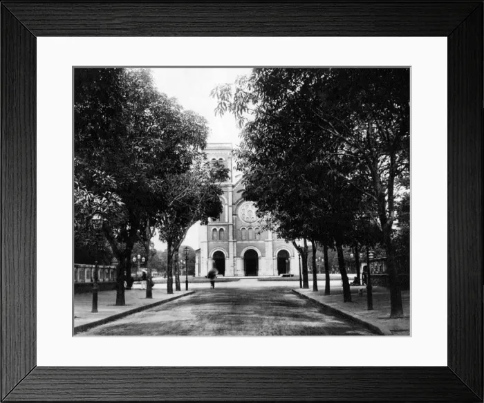 Framed Print : Cathedral in Saigon (Ho Chi Minh City), Vietnam Framed Print : Cathedral in Saigon (Ho Chi Minh City), Vietnam