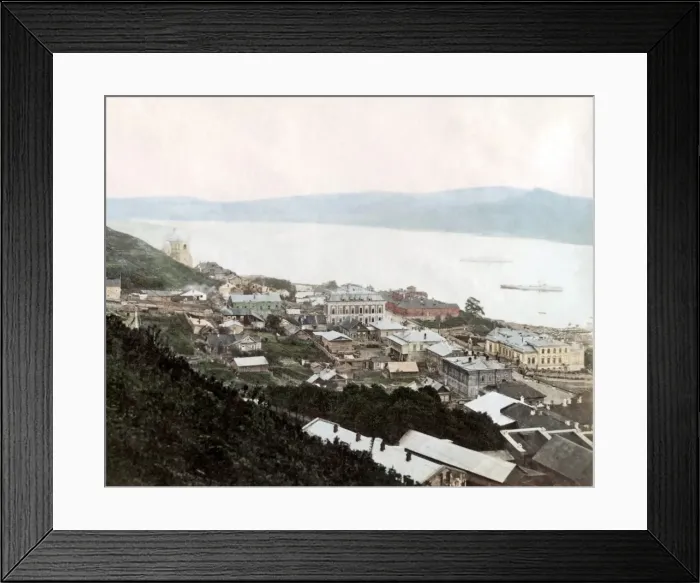 Framed Print : View of Valdivostok, Russia Framed Print : View of Valdivostok, Russia