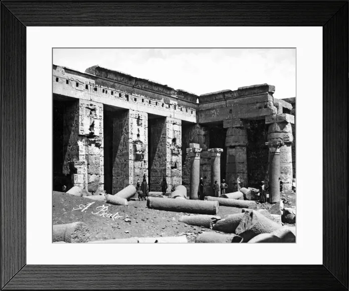Framed Print : Ruins, Egypt Framed Print : Ruins, Egypt