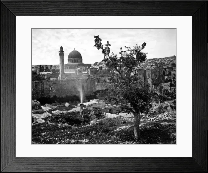 Framed Print : View of Jerusalem Framed Print : View of Jerusalem