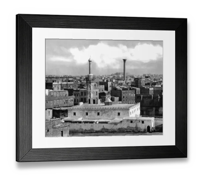 Framed Print : View of Cairo, Egypt Framed Print : View of Cairo, Egypt
