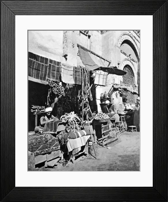 Framed Print : Street bazaar, Cairo, Egypt Framed Print : Street bazaar, Cairo, Egypt