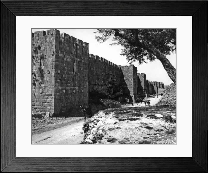 Framed Print : Walls of Jerusalem Framed Print : Walls of Jerusalem