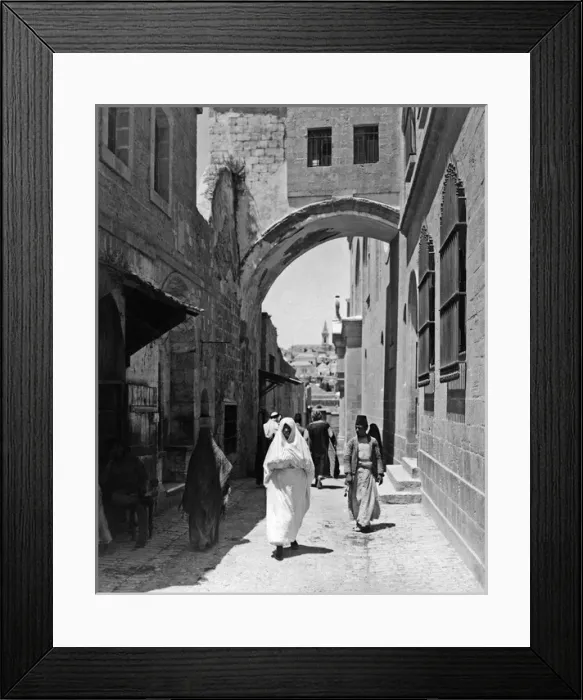 Framed Print : Ecce Homo Arch, Jerusalem Framed Print : Ecce Homo Arch, Jerusalem