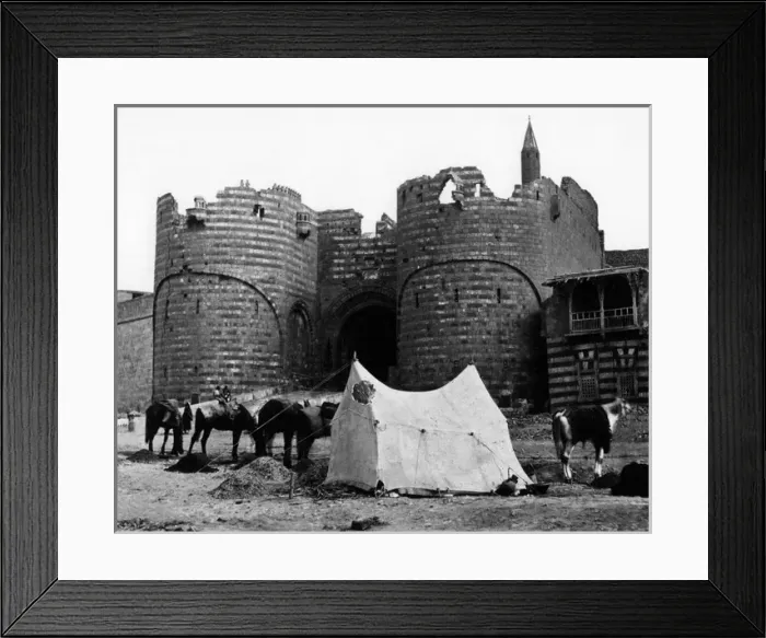 Framed Print : Bab Al Azab citadel gates, Cairo, Egypt Framed Print : Bab Al Azab citadel gates, Cairo, Egypt