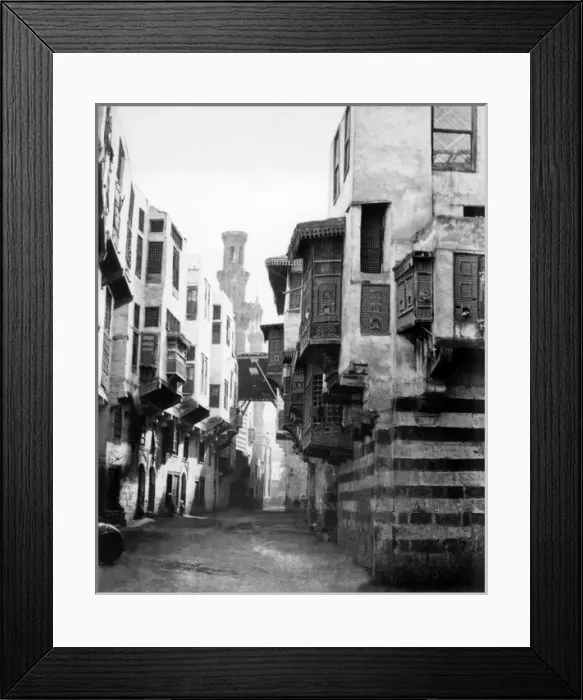 Framed Print : Street in Cairo, Egypt Framed Print : Street in Cairo, Egypt