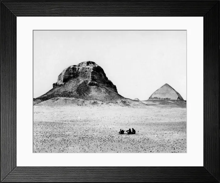 Framed Print : Pyramids of Dahshur, Egypt Framed Print : Pyramids of Dahshur, Egypt
