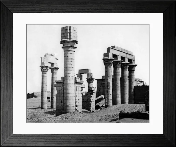 Framed Print : Cleopatras Temple, Erment, Egypt Framed Print : Cleopatras Temple, Erment, Egypt