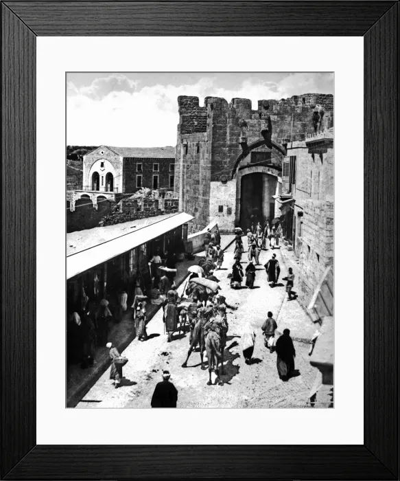 Framed Print : City Walls, Jerusalem Framed Print : City Walls, Jerusalem
