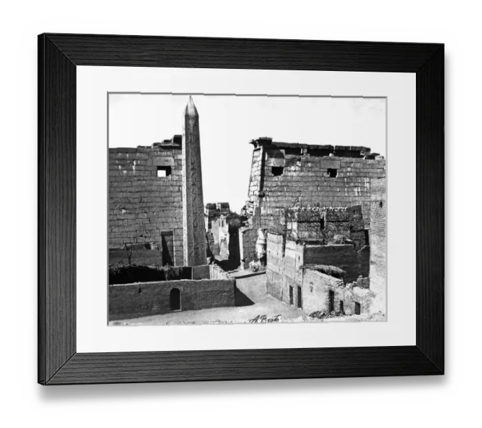 Framed Print : Obelisk at Karnak, Egypt Framed Print : Obelisk at Karnak, Egypt