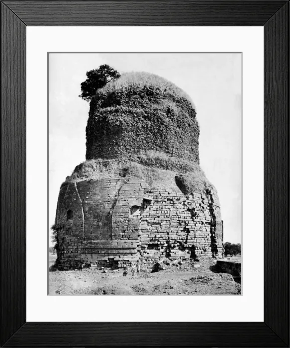 Framed Print : Brick Tower at Sarnath, Uttar Pradesh, India Framed Print : Brick Tower at Sarnath, Uttar Pradesh, India