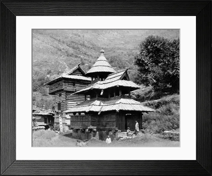 Framed Print : Temple at Chirgaon, Uttar Pradesh, India Framed Print : Temple at Chirgaon, Uttar Pradesh, India