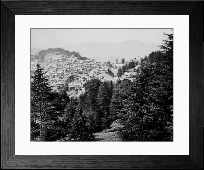 Framed Print : Simla (Shimla), Himachal Pradesh, India Framed Print : Simla (Shimla), Himachal Pradesh, India