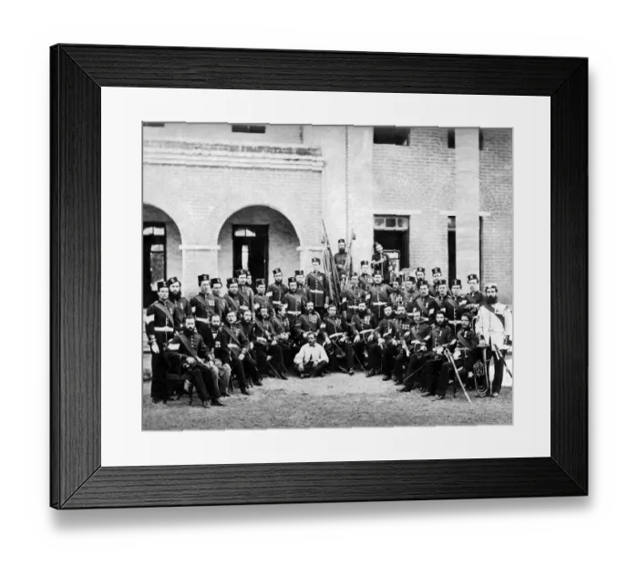 Framed Print : 34th Regiment in India Framed Print : 34th Regiment in India