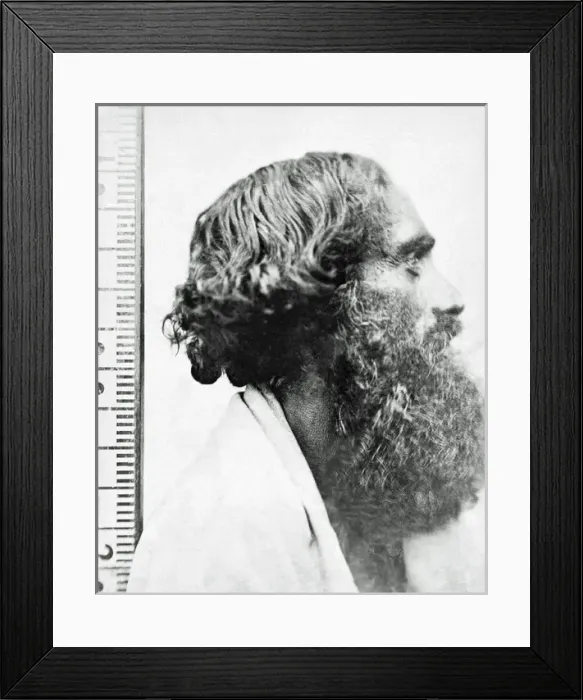 Framed Print : Toda man, southern India Framed Print : Toda man, southern India