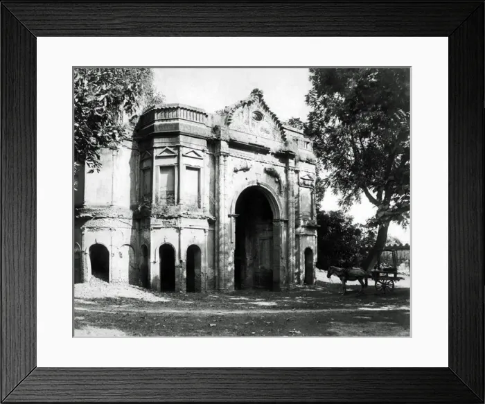 Framed Print : Secundra Bagh Gate, Lucknow, Uttar Pradesh, India Framed Print : Secundra Bagh Gate, Lucknow, Uttar Pradesh, India