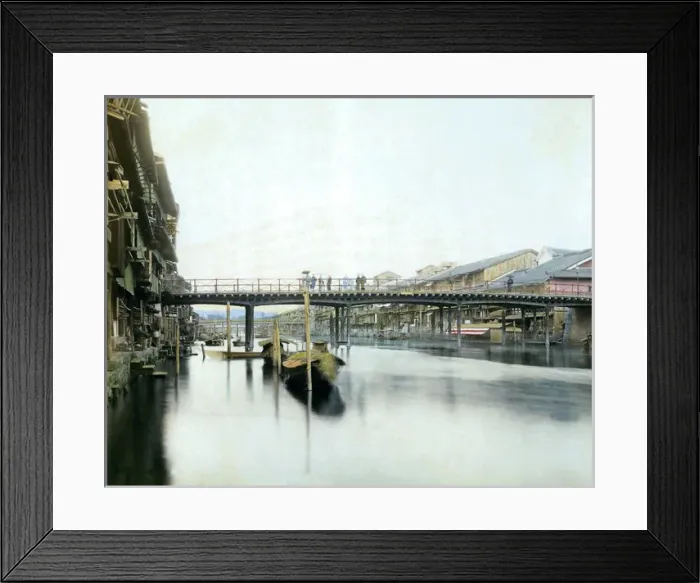 Framed Print : Grand Canal, Osaka, Japan Framed Print : Grand Canal, Osaka, Japan